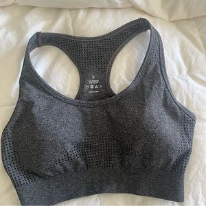 NVGTN Charcoal Sports Bra
